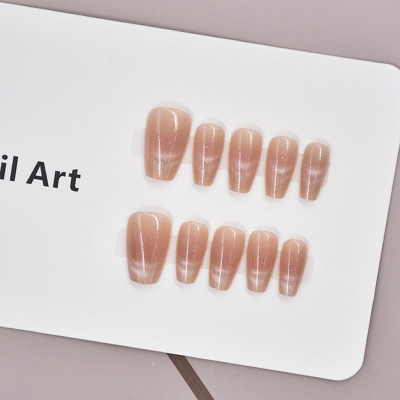 Glamorous Heart-Themed Press-On Nail Set Stornfield