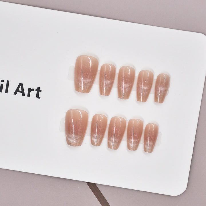 Glamorous Heart-Themed Press-On Nail Set Stornfield