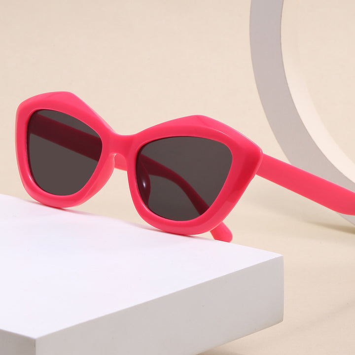 Ladies Cat-Eye Sunglasses with Stylish Leopard Pattern Stornfield