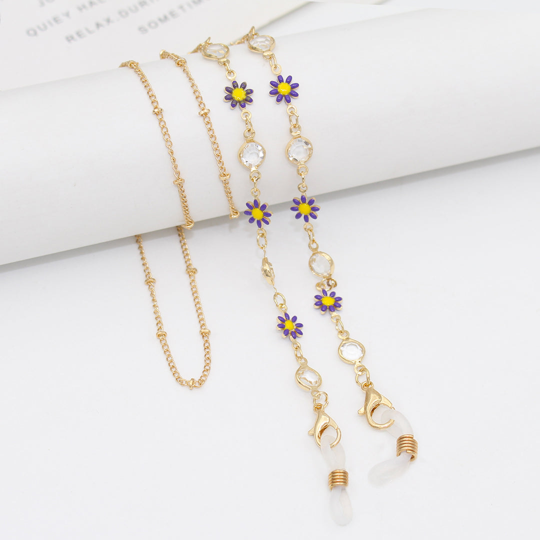 Floral Decorated Eyewear Chain Stornfield