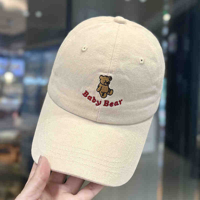 Women's Cute Embroidered Bear Cap Stornfield