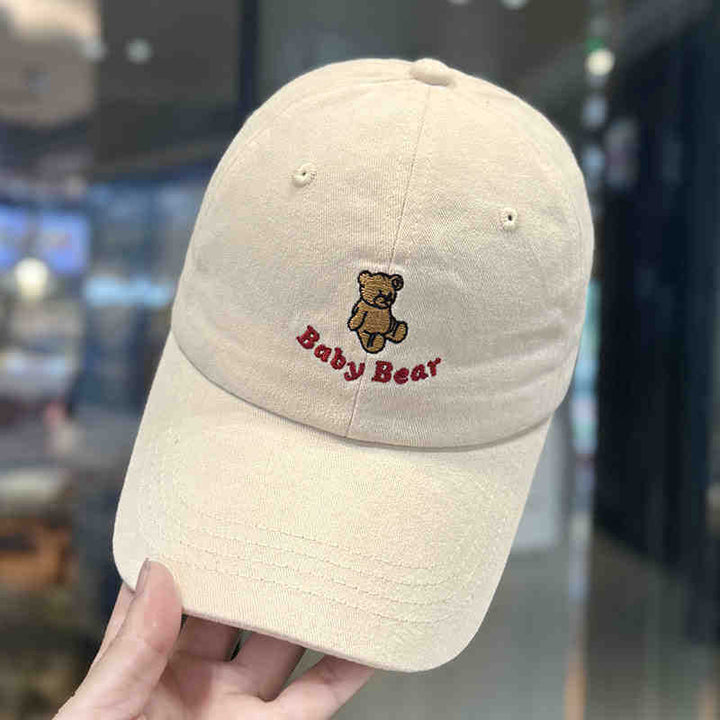 Women's Cute Embroidered Bear Cap Stornfield