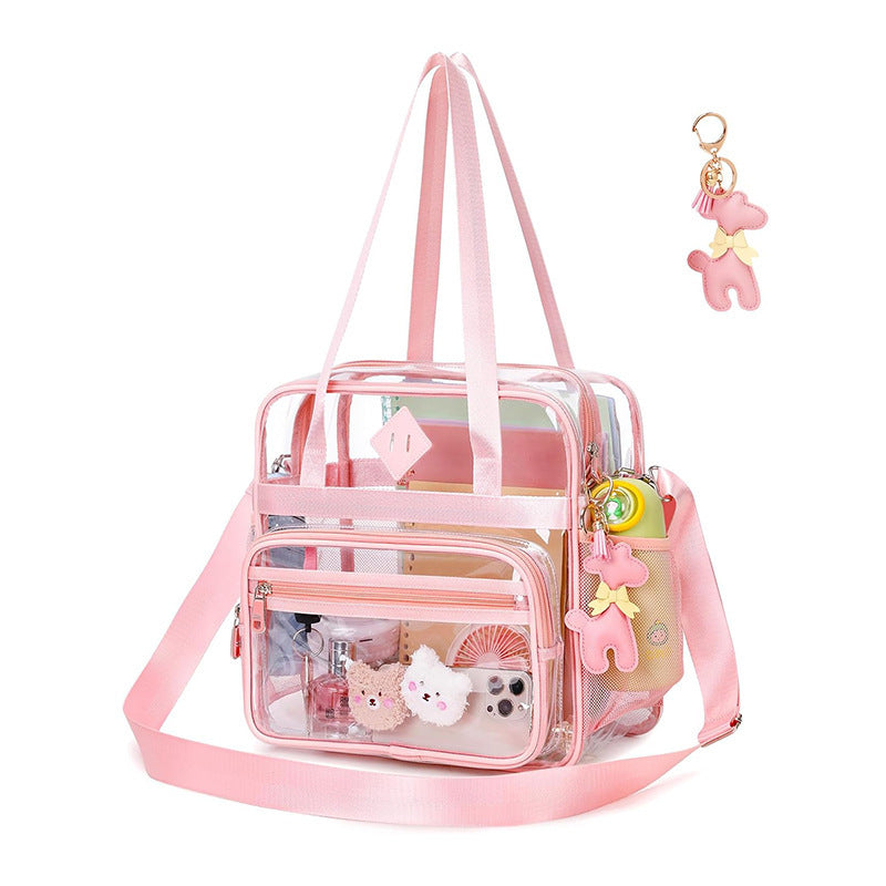 Transparent Tote Bag with Additional Compartments Stornfield