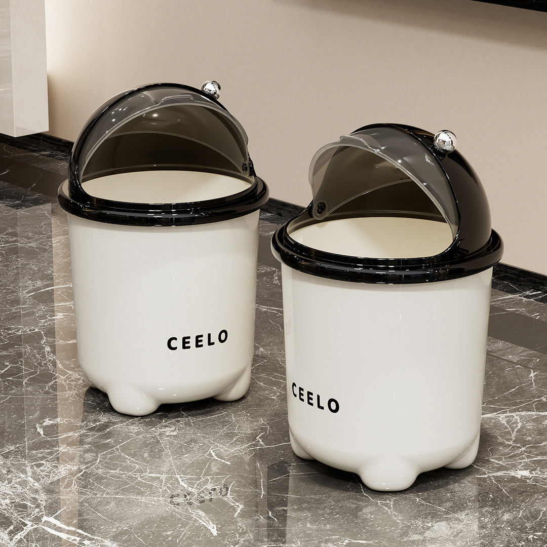 Stylish Modern Trash Can with Lid Stornfield
