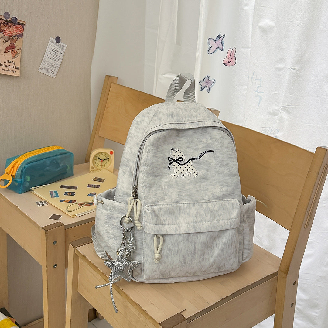 Playful Cartoon Dog-Themed Backpack Stornfield