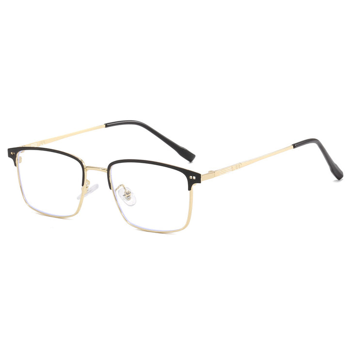 Women's elegant square glasses with fine metal frame Stornfield