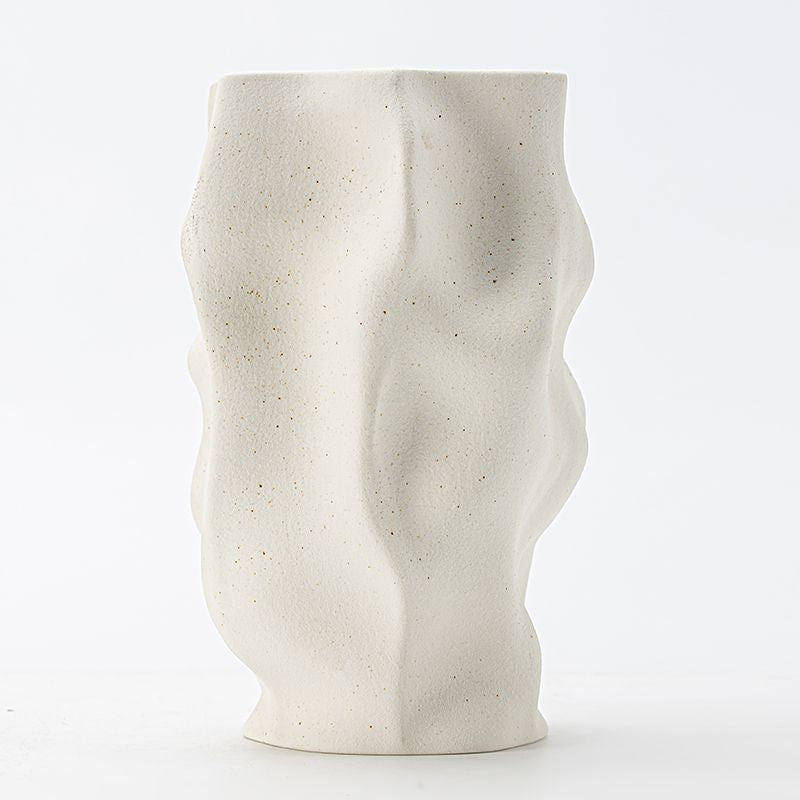 Sculptural Design Ceramic Vase