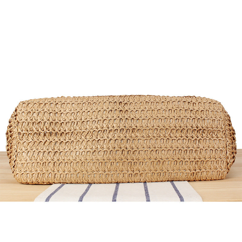 Braided beach bag with sturdy carrying handles Stornfield