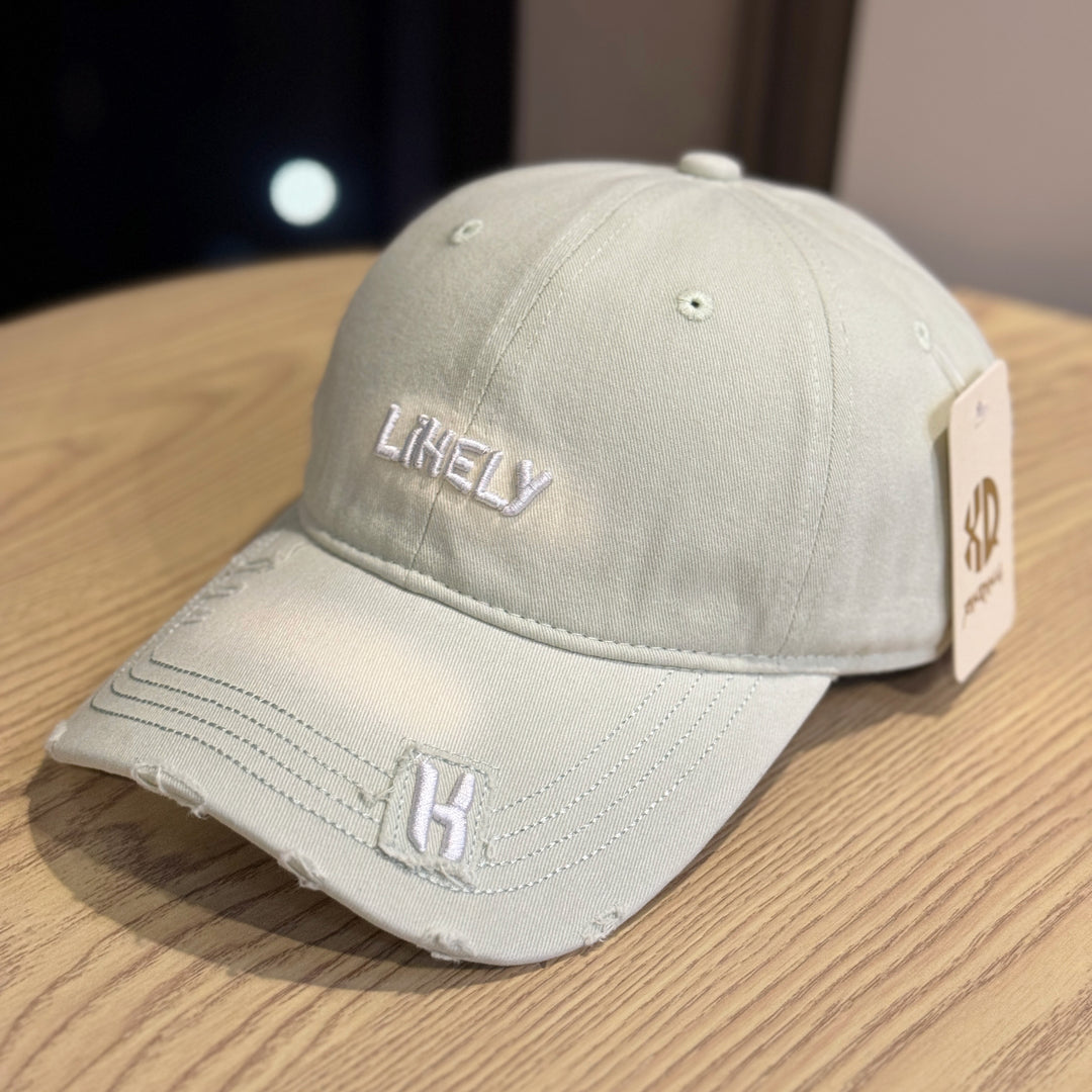 Women's Distressed Embroidered Baseball Cap Stornfield