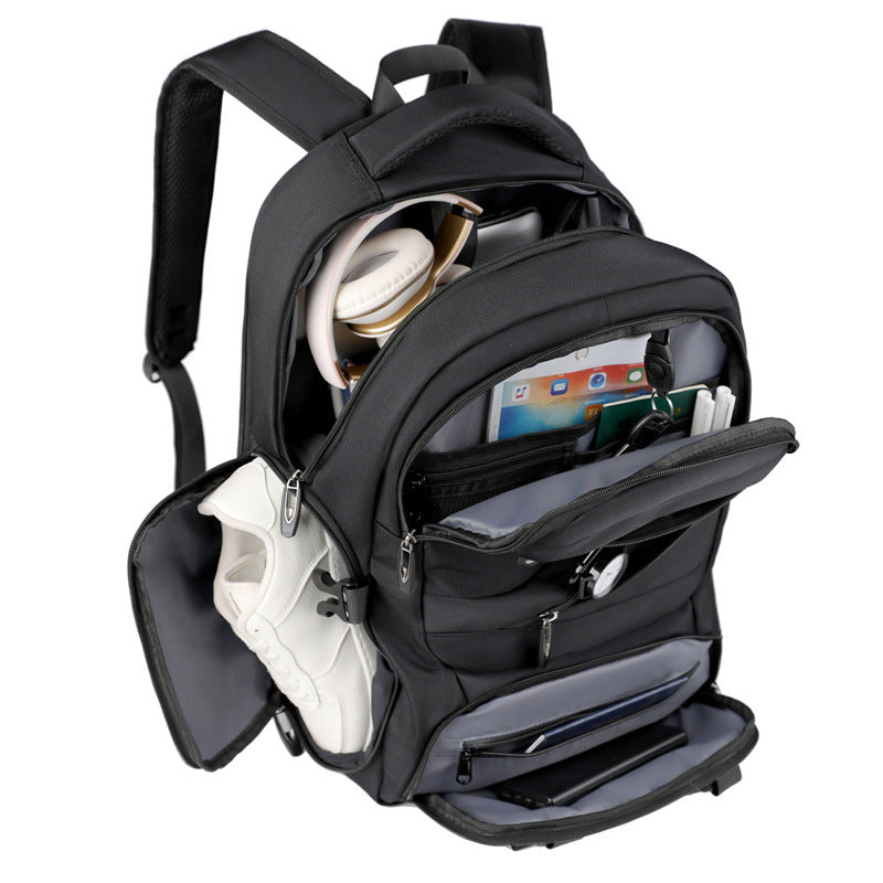 Multifunctional Laptop Backpack with Ergonomic Shoulder Straps and Multiple Compartments Stornfield