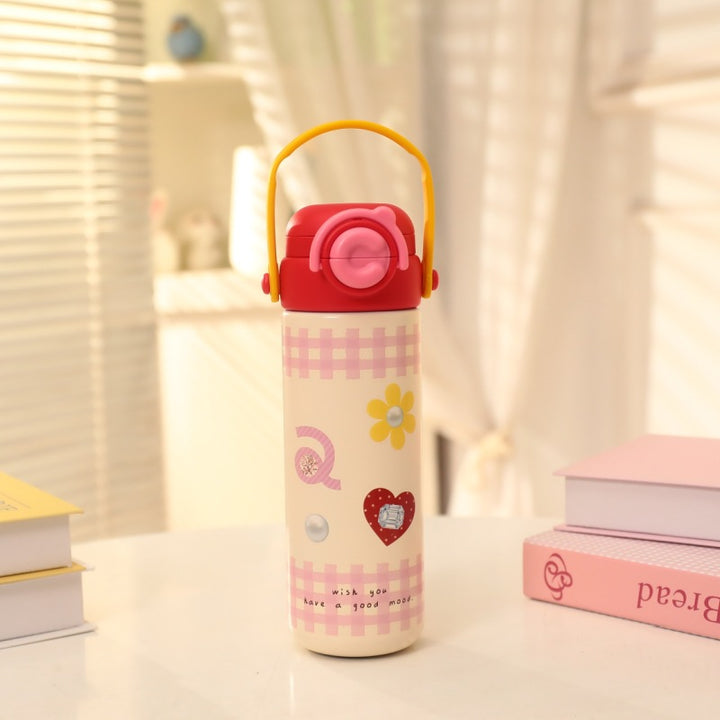 Ladies Insulated Drinking Bottle in Cheerful Strawberry Design Stornfield