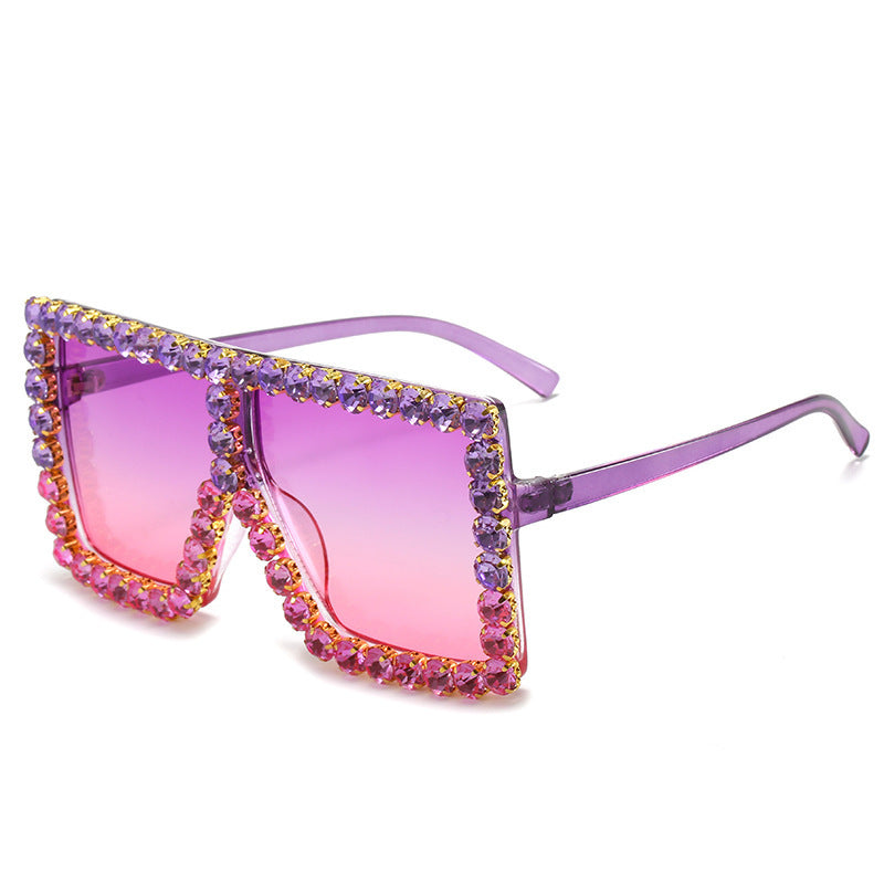 Women's fashionable sunglasses with rhinestone embellishment Stornfield