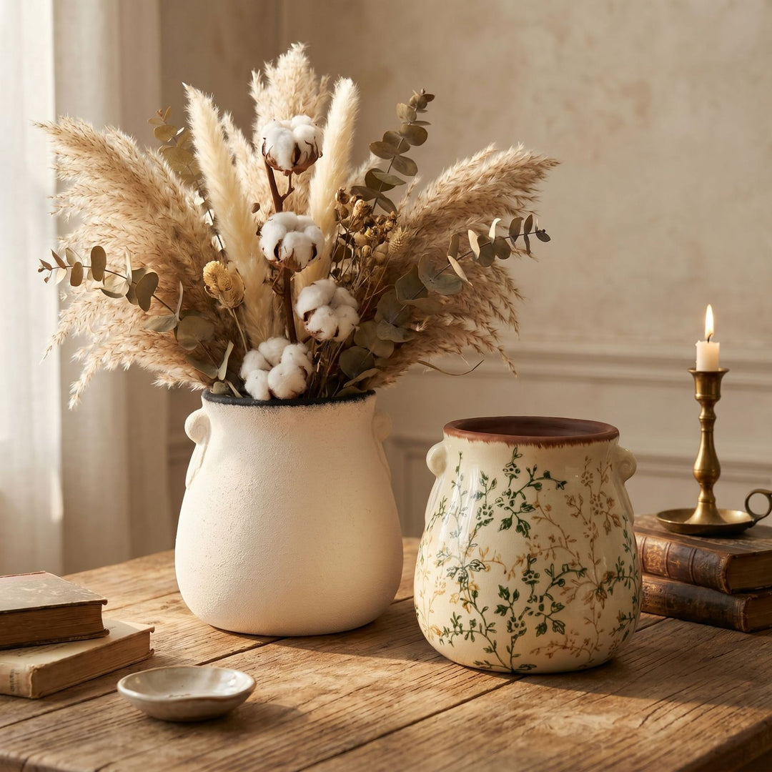 Handcrafted ceramic flower pot Stornfield