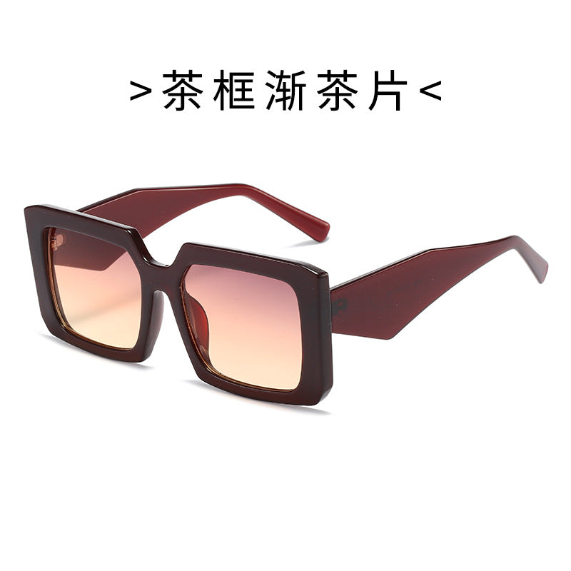 Women’s Geometric Sunglasses with Wide Frame Stornfield