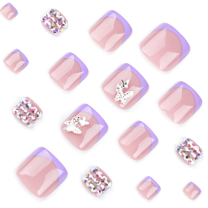 Nail art set with sparkling accents Stornfield