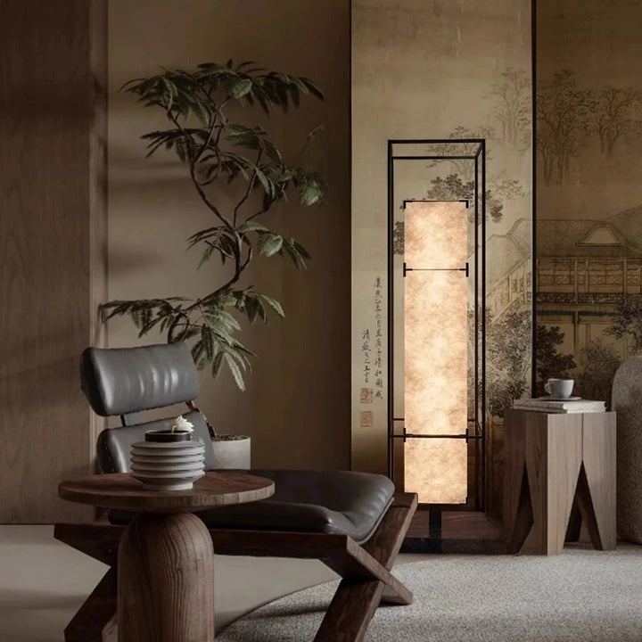 Contemporary Geometric Floor Lamp