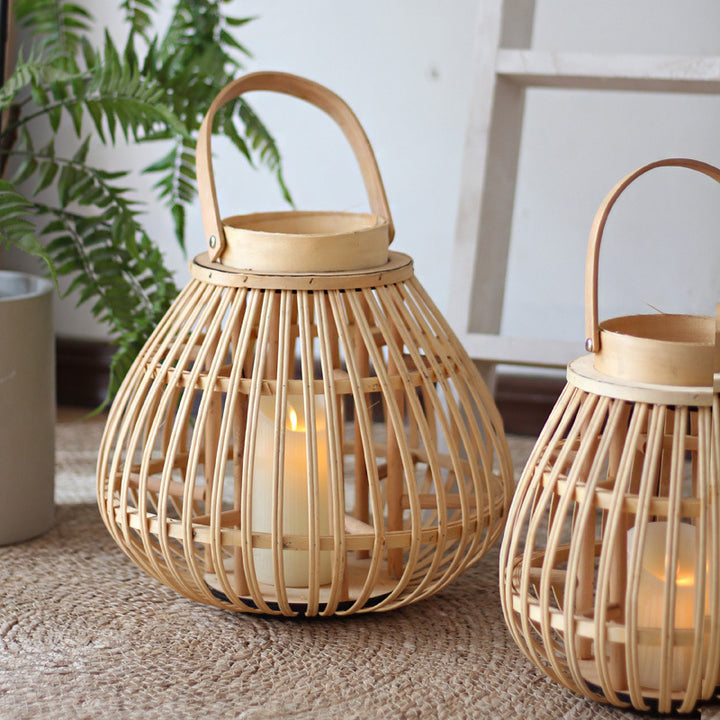 Handmade Rattan Lantern Stornfield
