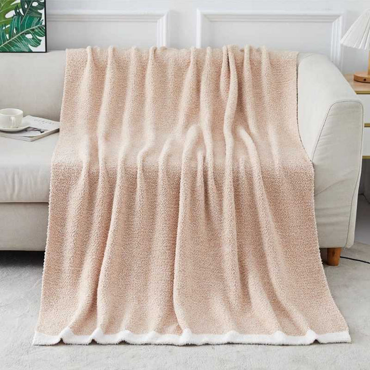 Soft Textured Throw Blanket