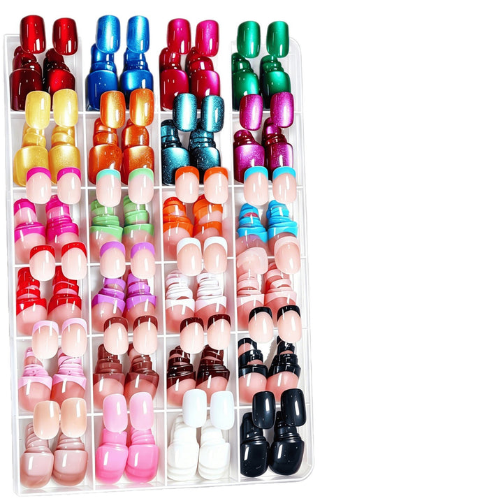 Multi-Style Press-On Nail Art Set Stornfield