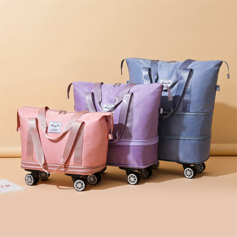 Versatile Rolling Tote Bag