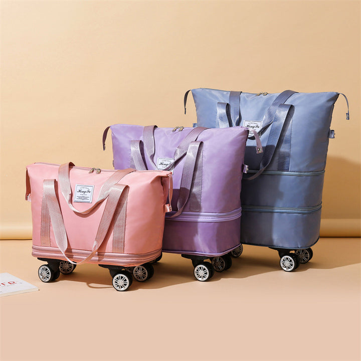 Versatile Rolling Tote Bag