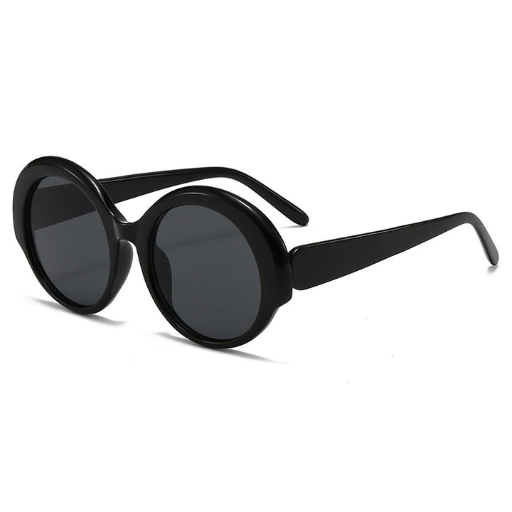 Women's fashionable round designer sunglasses Stornfield