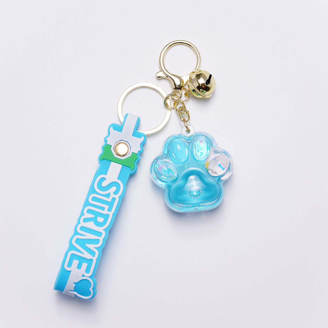 Unisex keychain with glittering design Bowlift