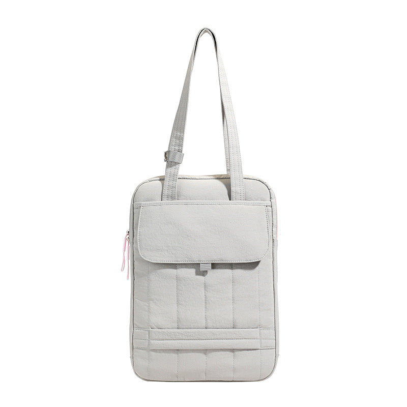 Structured Quilted Laptop Tote Bag Stornfield
