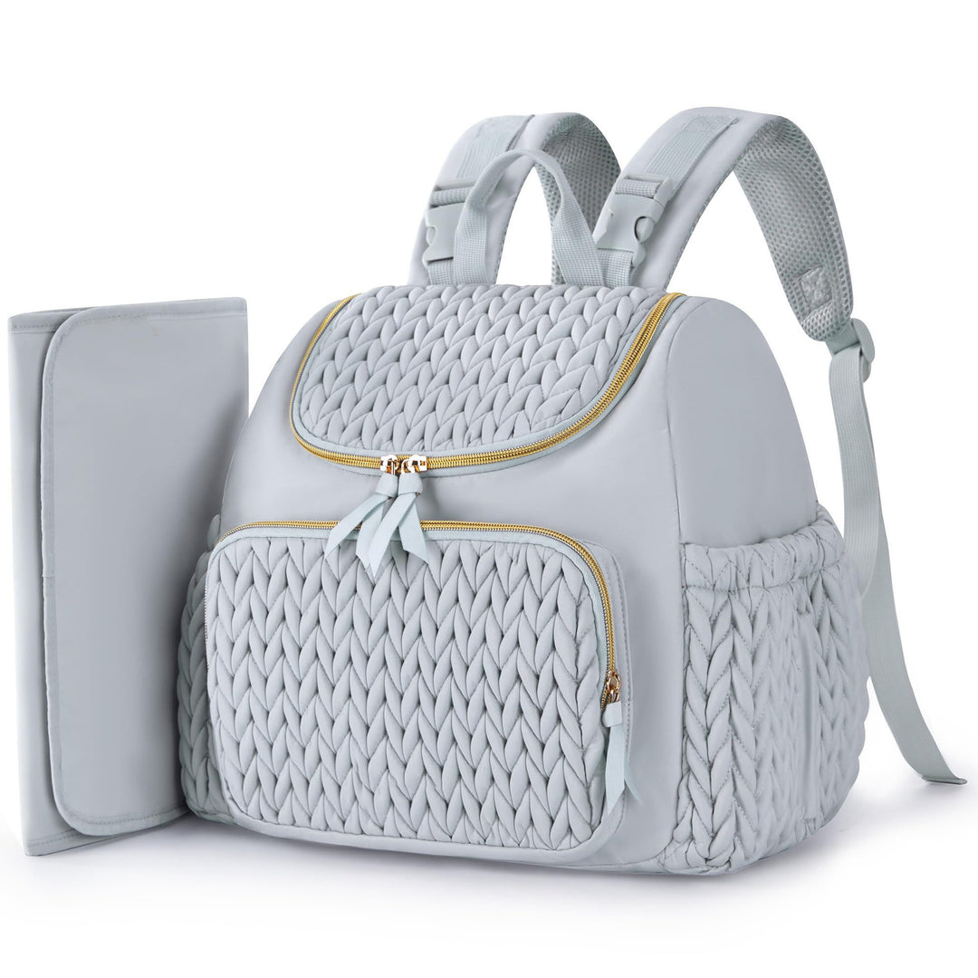 Women's Fashion Backpack with Woven Design Stornfield