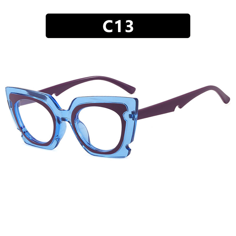 Women's oversized sunglasses with extravagant frame and UV protection Stornfield