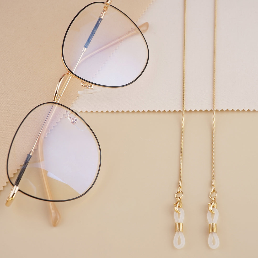 Sleek Metal Eyewear Chain Stornfield