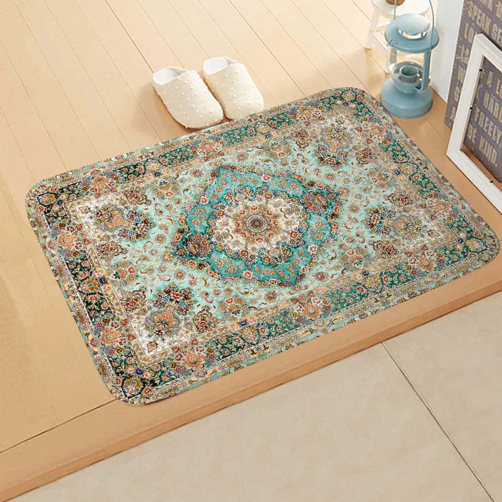 Artistic Mandala Pattern Bath Mat