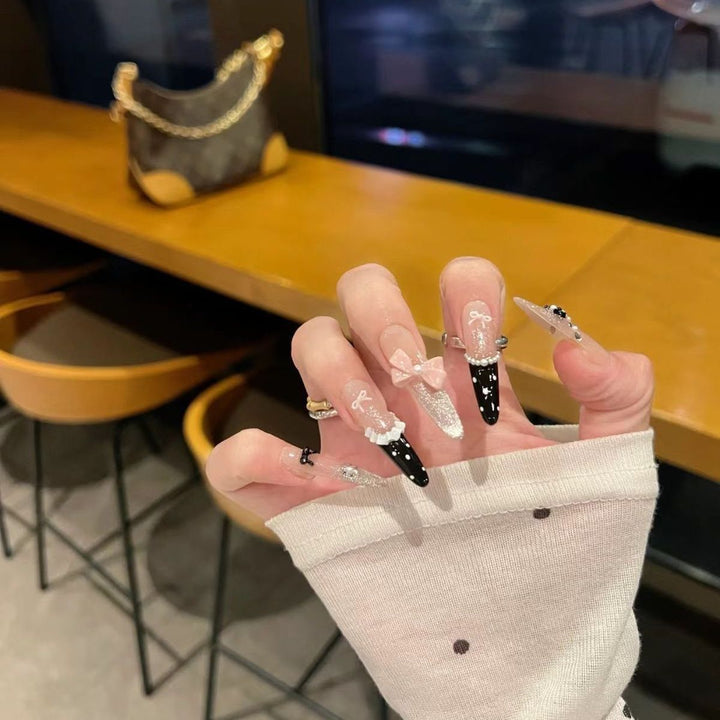 Decorative Themed Acrylic Press-On Nail Set Stornfield