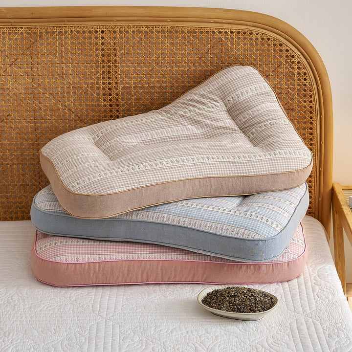 Ergonomic sleeping pillow with gentle support Stornfield