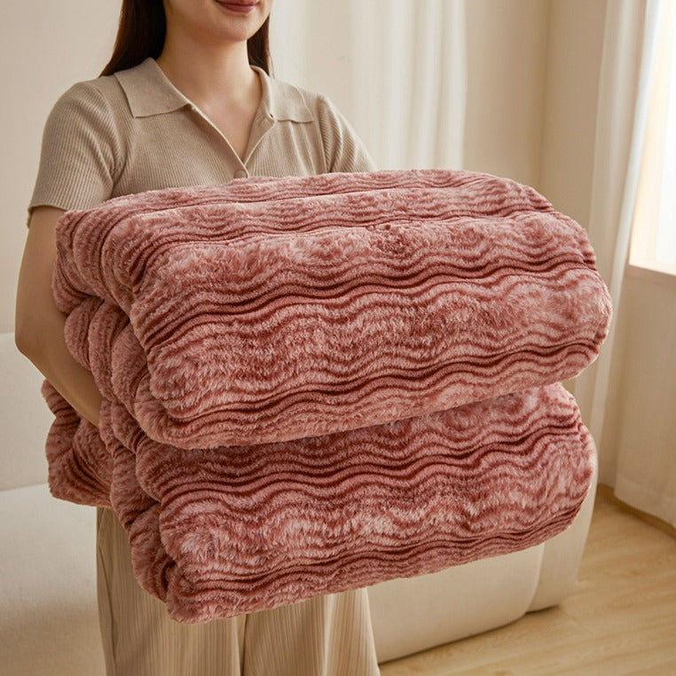 Luxurious Plush Throw Blanket