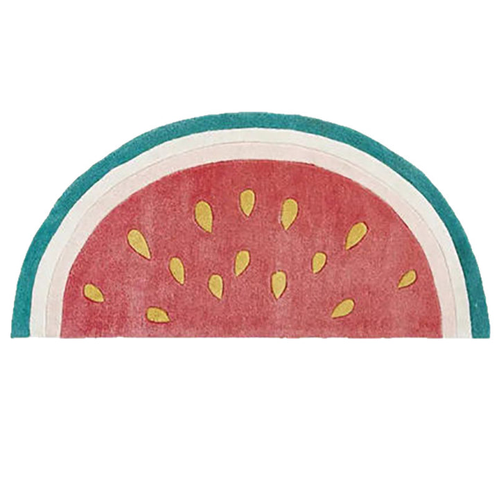 Watermelon Slice Decorative Area Rug Stornfield