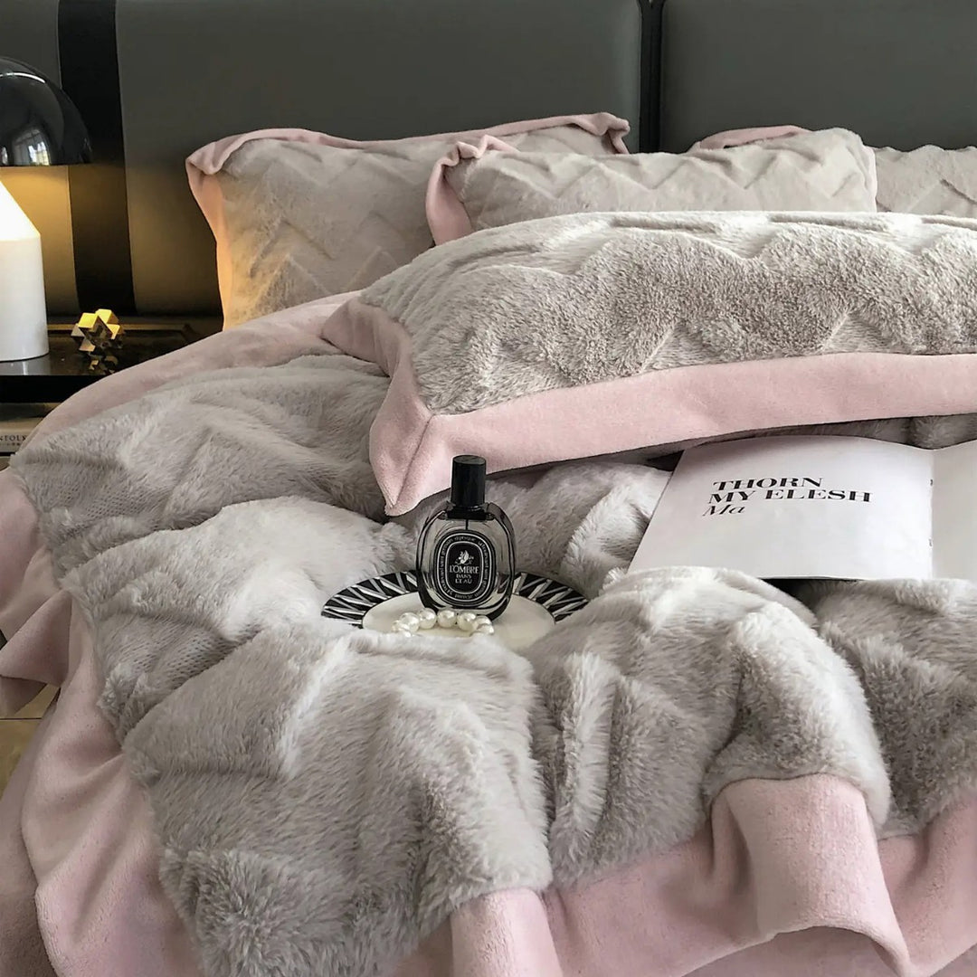Decorative Premium Decorative Fleece Throw Blanket Stornfield