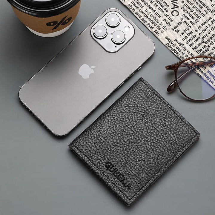 RFID-Blocking Leather Card Holder Stornfield