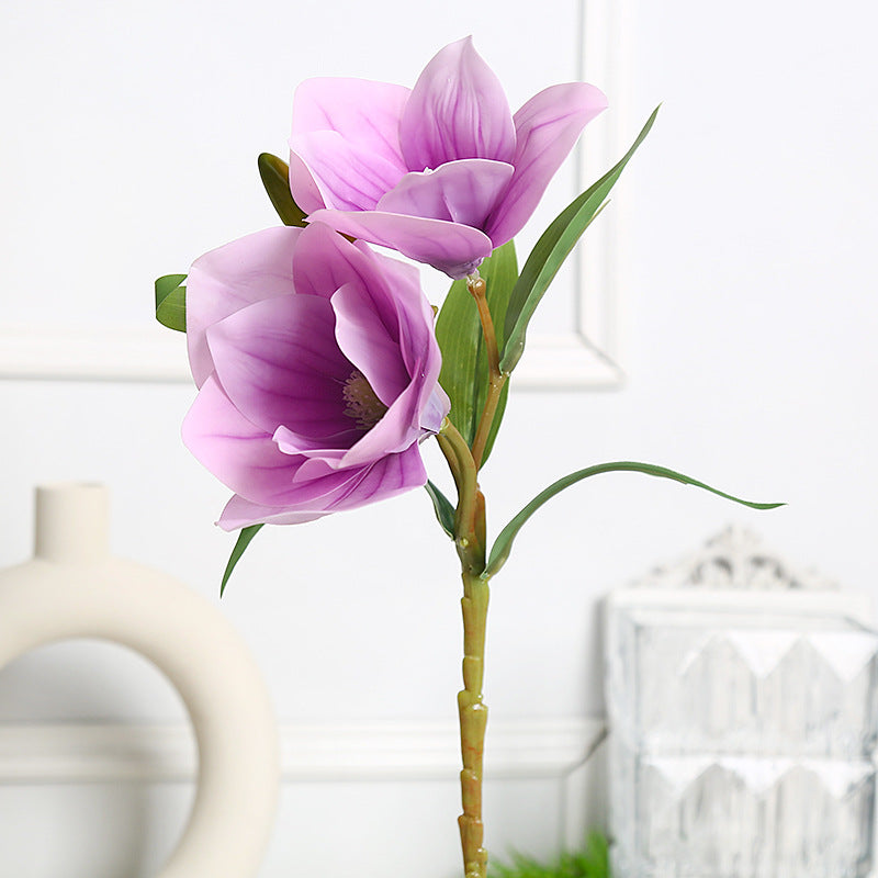 Elegant Magnolia Flower Arrangement for Home Decor