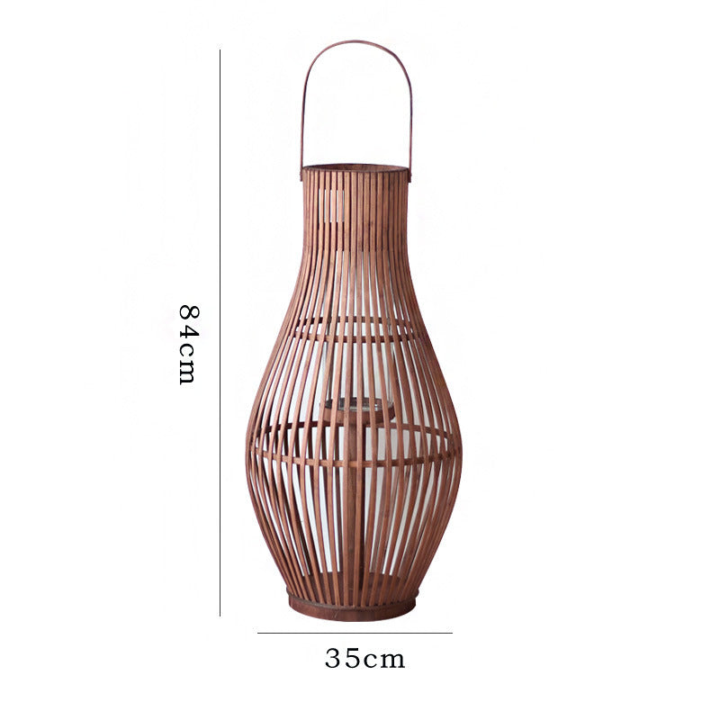 Elegant Rattan Lantern Stornfield
