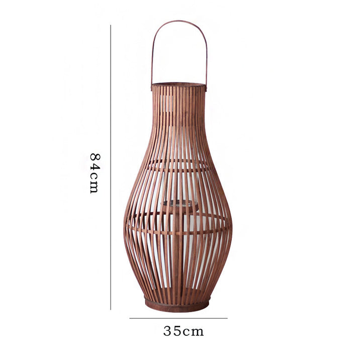 Elegant Rattan Lantern Stornfield
