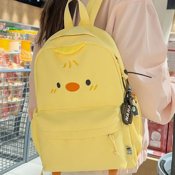 Creative Designed Backpack with Plush Applications Stornfield
