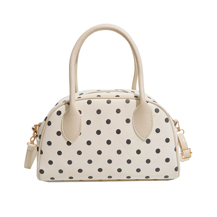 Polka Dot Handheld Satchel