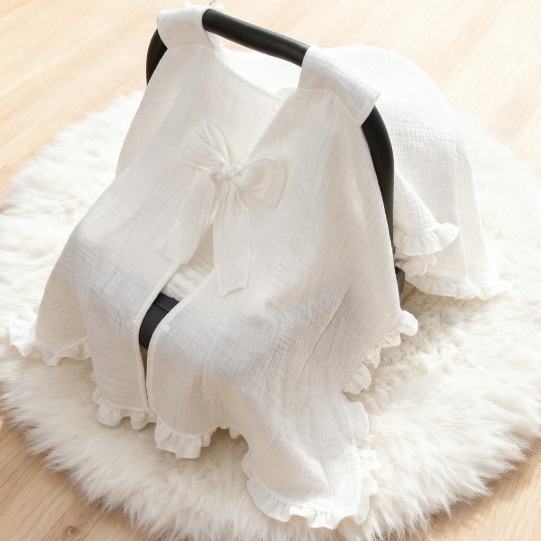 Premium Muslin Baby Car Seat Cover Stornfield