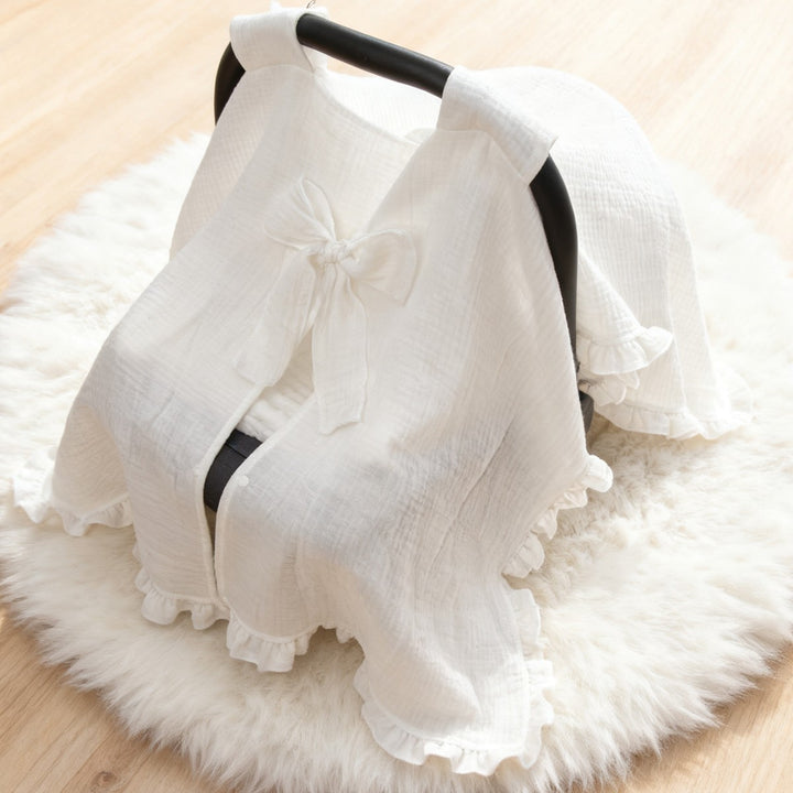Premium Muslin Baby Car Seat Cover Stornfield