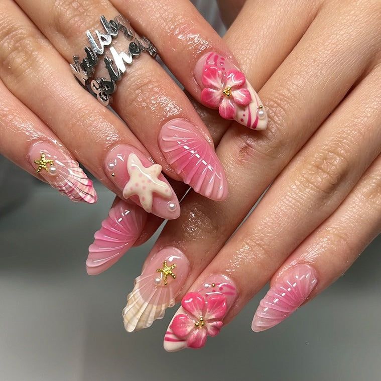 High-quality nail art set with maritime design and creative decorations Stornfield