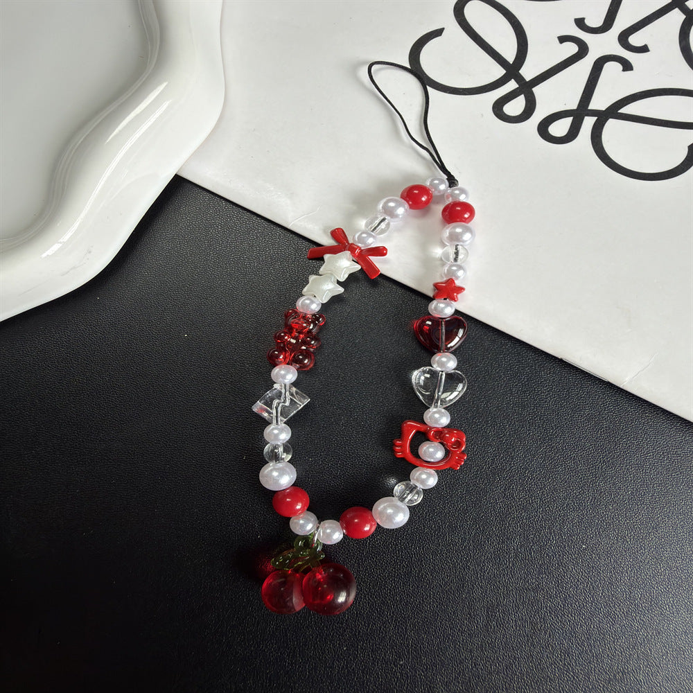Cute Beaded Charm Necklace Stornfield