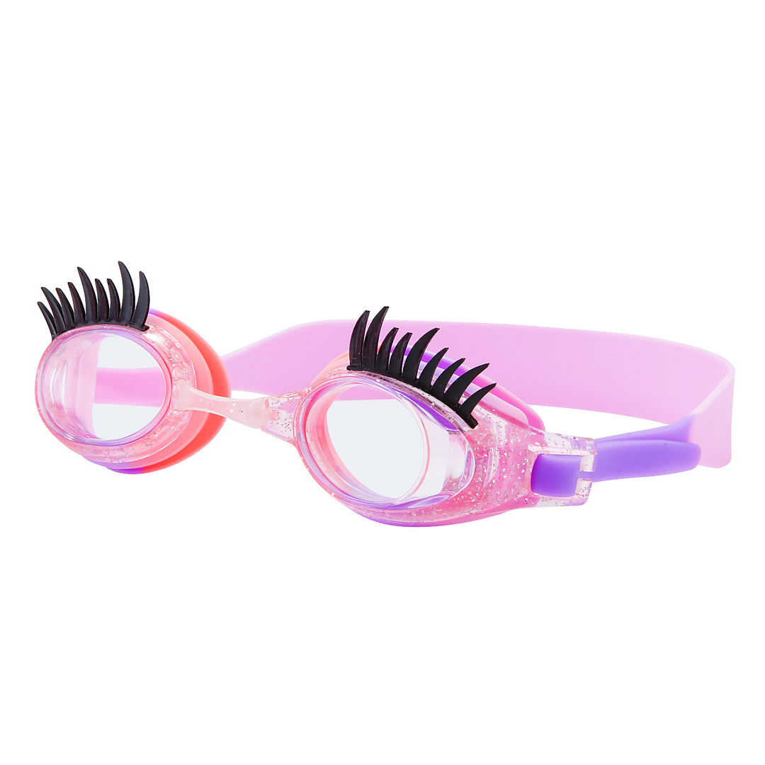Swimming goggles with unique eyelash design Stornfield