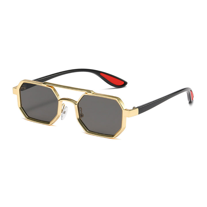 Women's fashionable designer sunglasses with exclusive octagonal frame Stornfield