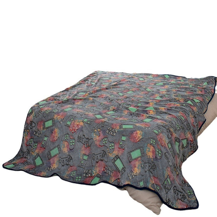 Women's cuddle blanket with gaming motif Stornfield
